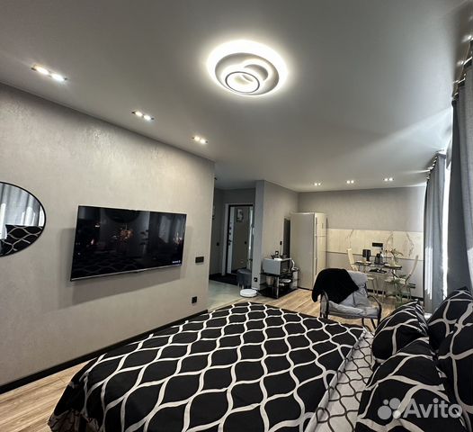 

Квартира-студия, 34 м², 1 кровать