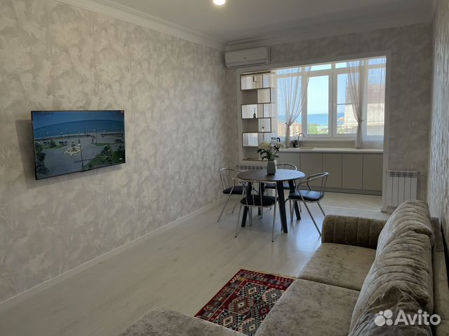 

2-к. квартира, 51 м², 2 кровати