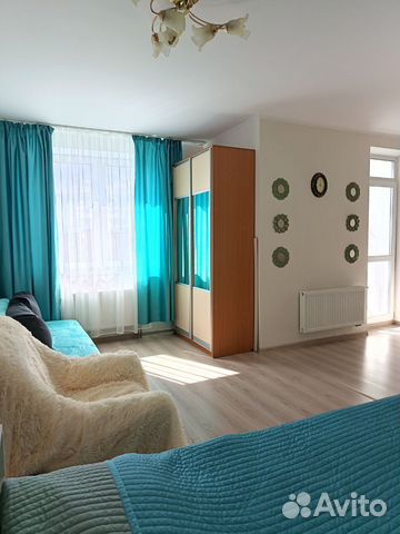 

1-к. квартира, 36 м², 2 кровати