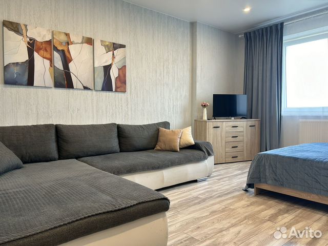 

1-к. квартира, 42 м², 2 кровати