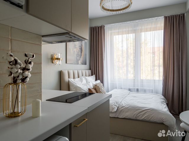 

Квартира-студия, 16 м², 1 кровать
