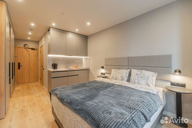 

Квартира-студия, 25 м², 1 кровать