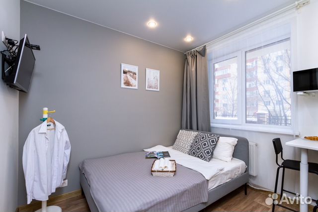 

Квартира-студия, 12 м², 1 кровать