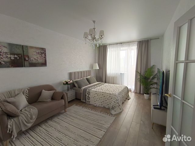 

1-к. квартира, 46 м², 1 кровать