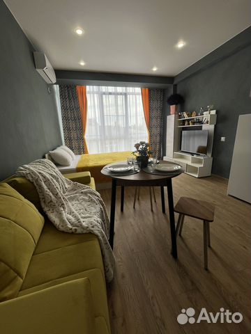 

Квартира-студия, 25 м², 2 кровати