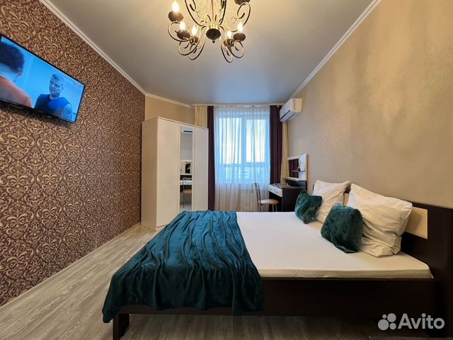 

1-к. квартира, 44 м², 2 кровати