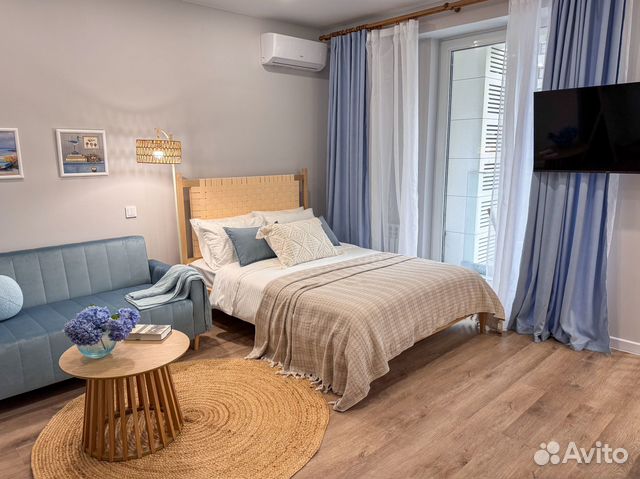 

Квартира-студия, 29,2 м², 2 кровати