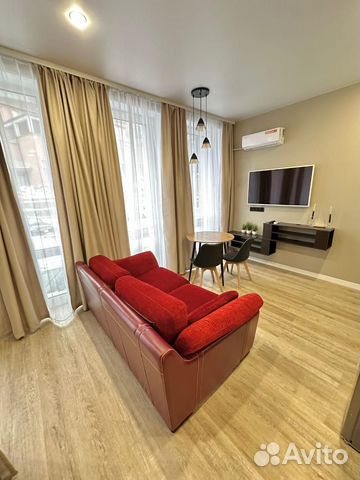 

Квартира-студия, 42 м², 2 кровати