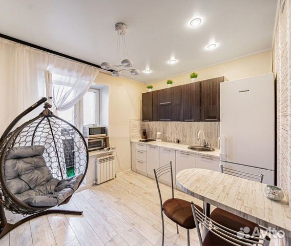 

1-к. квартира, 44 м², 2 кровати