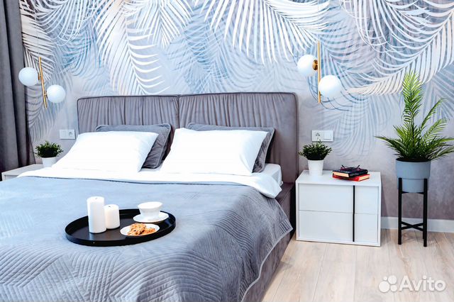 

1-к. квартира, 40 м², 2 кровати