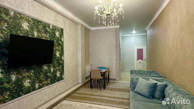 

1-к. квартира, 55 м², 2 кровати