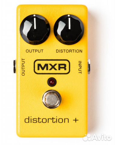 Гитарная педаль dunlop MXR M104 Distortion Plus Гитарная педаль dunlop MXR M104 Distortion Plus