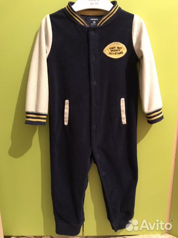 Флисовые комбинезоны Carter’s Флисовые комбинезоны Carter’s