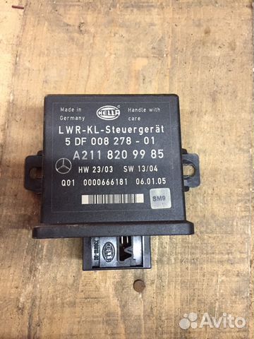 Блок угла наклона фар Mercedes A2118209985 Блок угла наклона фар Mercedes A2118209985