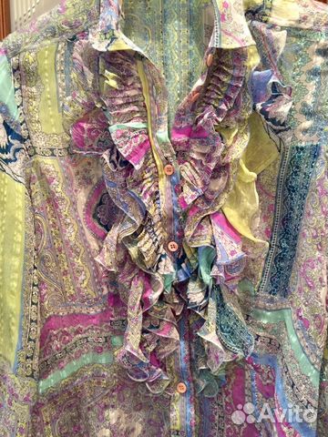 Шелковая блуза etro оригинал Шелковая блуза etro оригинал