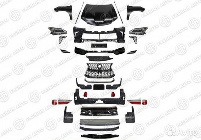 Комплект для рестайлинга Lexus LX 570 Комплект для рестайлинга Lexus LX 570