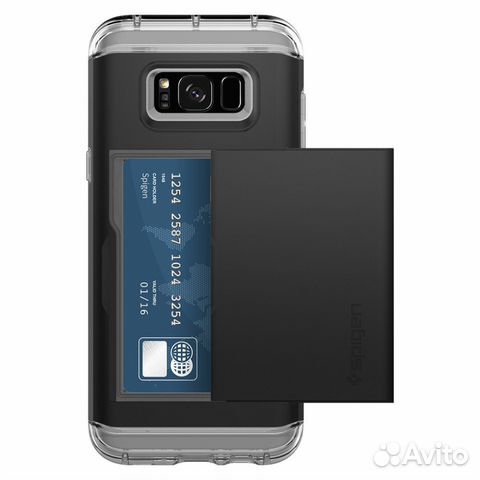 Чехол-визитница Spigen для SAMSUNG Galaxy S8 Plus Чехол-визитница Spigen для SAMSUNG Galaxy S8 Plus