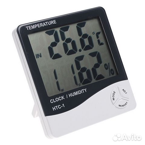 Часы - гигрометр - термометр HTC-1