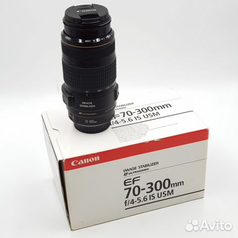 Объектив Canon EF 70-300mm f/4-5.6 IS USM