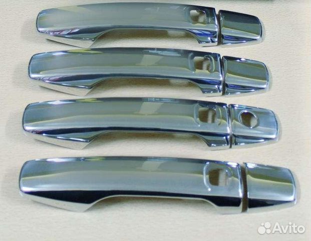 Хром ручки на двери Toyota Land Cruiser 200 07-15г