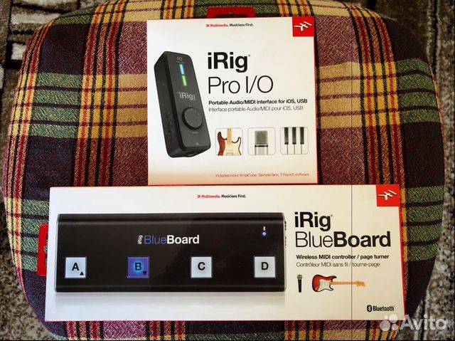 IRig Pro I/O и BlueBoard + платный софт в подарок