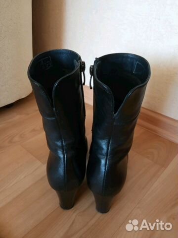 Полусапожки кожаные демисезонные р.36