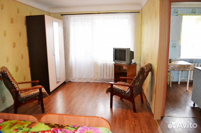 

1-к. квартира, 32 м², 2 кровати