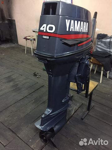 Лодочный мотор Yamaha-40 3-х цилиндровый