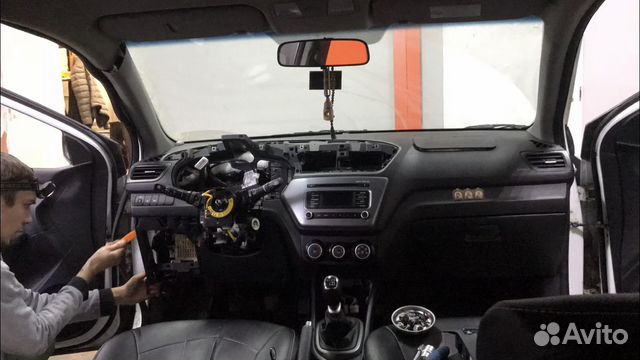 Кио Рио ремонт подушек безопасности airbag Кио Рио ремонт подушек безопасности airbag
