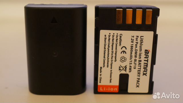 Аккумулятор Panasonic GH 3, 4, 5, G9 DMW-BLF19 Аккумулятор Panasonic GH 3, 4, 5, G9 DMW-BLF19