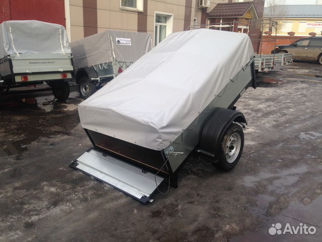Прицеп 2.0м х 1.3м Усиленный, регулируемое дышло Прицеп 2.0м х 1.3м Усиленный, регулируемое дышло