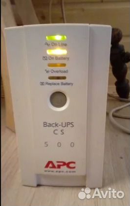 Ибп APC Smart-UPS 500 White, без акб