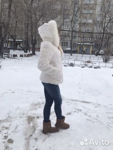Продам шубу из кролика