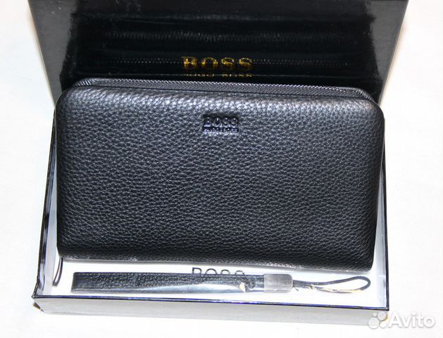 Мужской кожаный клатч Hugo Boss 2X-серия new Мужской кожаный клатч Hugo Boss 2X-серия new