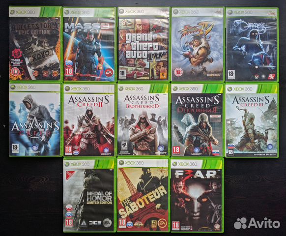 Игры xbox 360