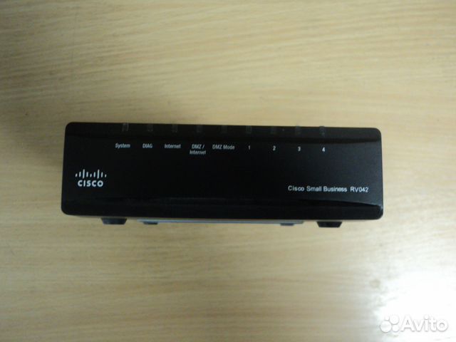 Маршрутизатор Cisco RV042 два WAN порта
