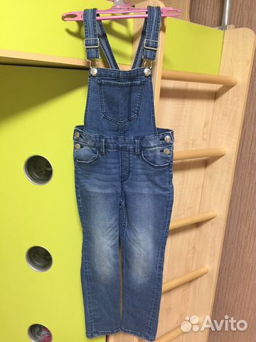 Комбинезон для девочки, джинсовый, фирмы h&m