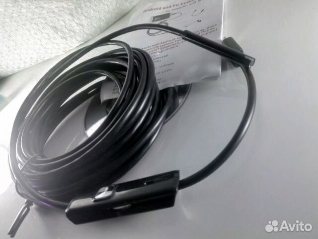 Эндоскоп, камера на проводе