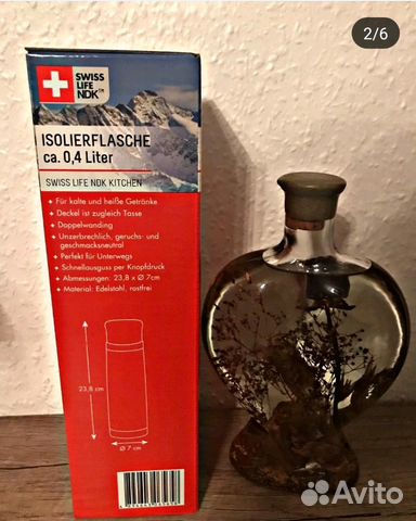 Новый Термос swiss Life NDK 0,4 л Новый Термос swiss Life NDK 0,4 л