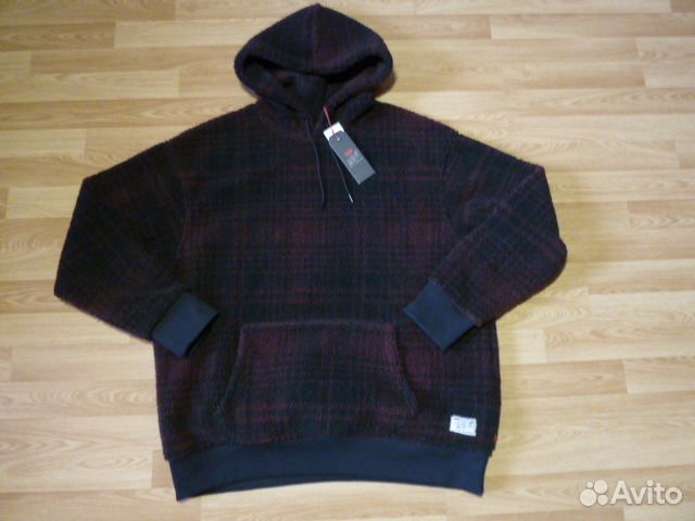 levi's sherpa hoodie