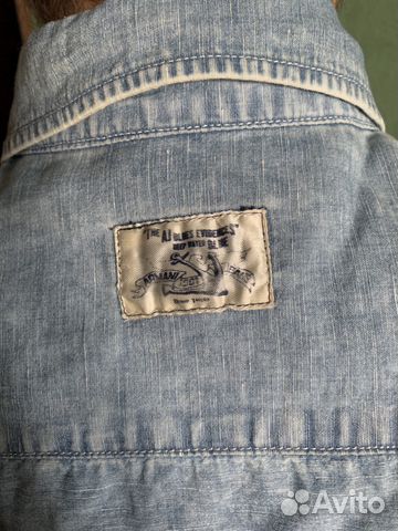 Рубашка мужская джинсовая Armani Jeans 46-48 р-р Рубашка мужская джинсовая Armani Jeans 46-48 р-р