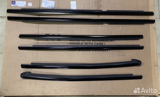 Молдинг стекла двери чёрный Mercedes ML GLE GL GLS Молдинг стекла двери чёрный Mercedes ML GLE GL GLS