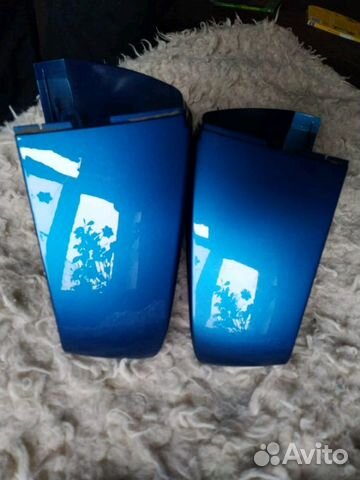 Декоративные накладки на зеркала, металлик Skoda