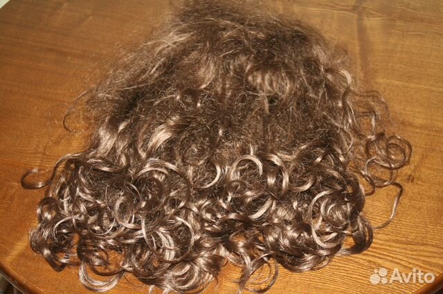 Хвост волосы искусственные 46х30 ретро СССР