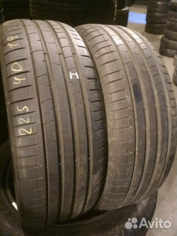 225 40 19 2шт б/у Pirelli PZero PZ4