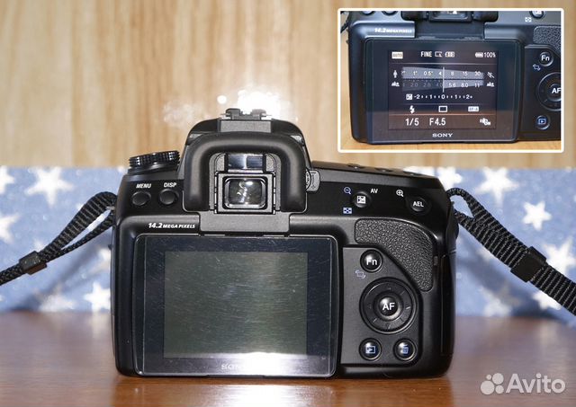 Зеркальный фотоаппарат Sony A450 с Kit-объективом