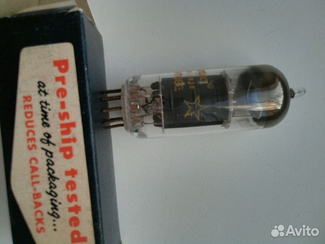 Радиолампа westinghouse 12bz7 USA Радиолампа westinghouse 12bz7 USA