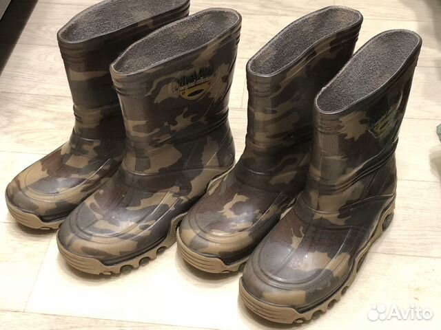 28-29 Demar резиновые сапоги хаки Демар милитари