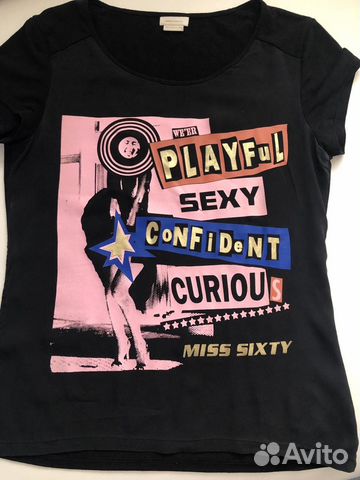 Футболка Miss Sixty c’n’c blumarine оригинал gucci