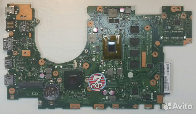 Материнская плата ноутбука Asus X402CA Материнская плата ноутбука Asus X402CA